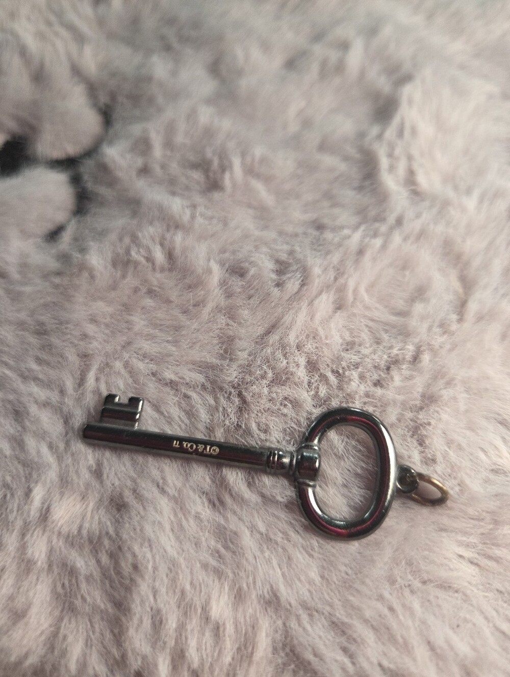 Tiffany & Co. Small Titanium Key Charm🗝
